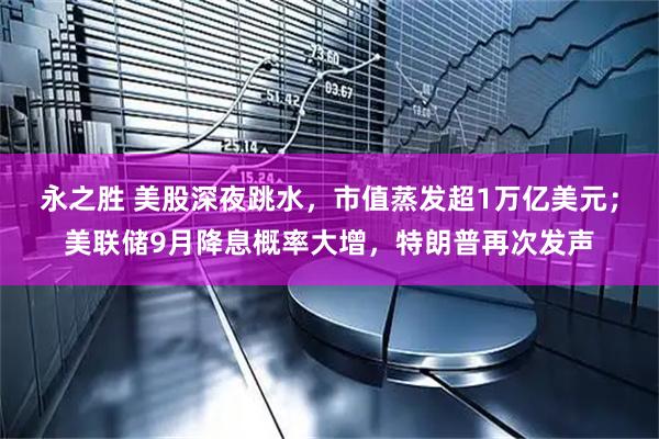 永之胜 美股深夜跳水，市值蒸发超1万亿美元；美联储9月降息概率大增，特朗普再次发声