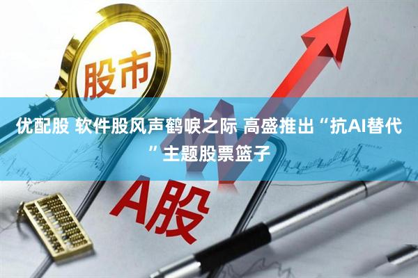 优配股 软件股风声鹤唳之际 高盛推出“抗AI替代”主题股票篮子