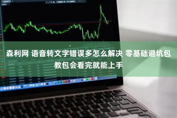 森利网 语音转文字错误多怎么解决 零基础避坑包教包会看完就能上手